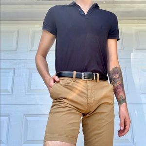 Athletic fit polo shirt